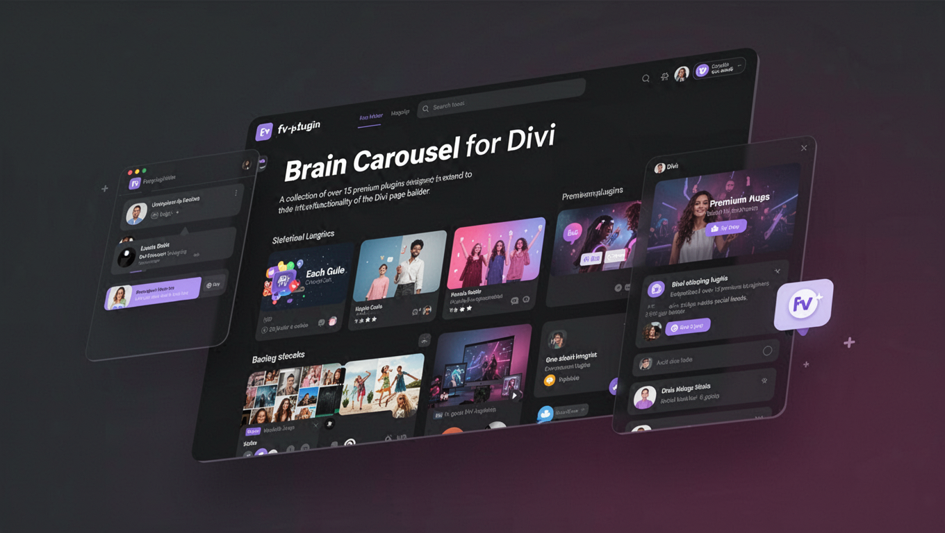 Preview of Brain Carousel for Divi