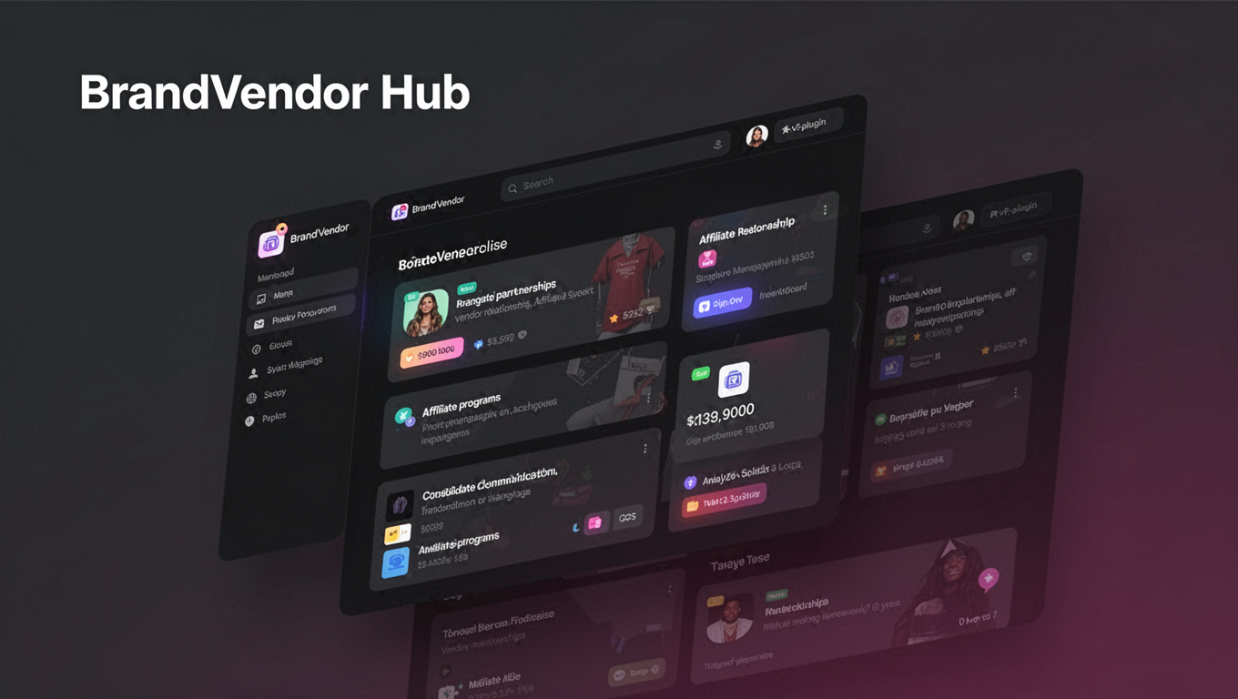 Preview of BrandVendor Hub