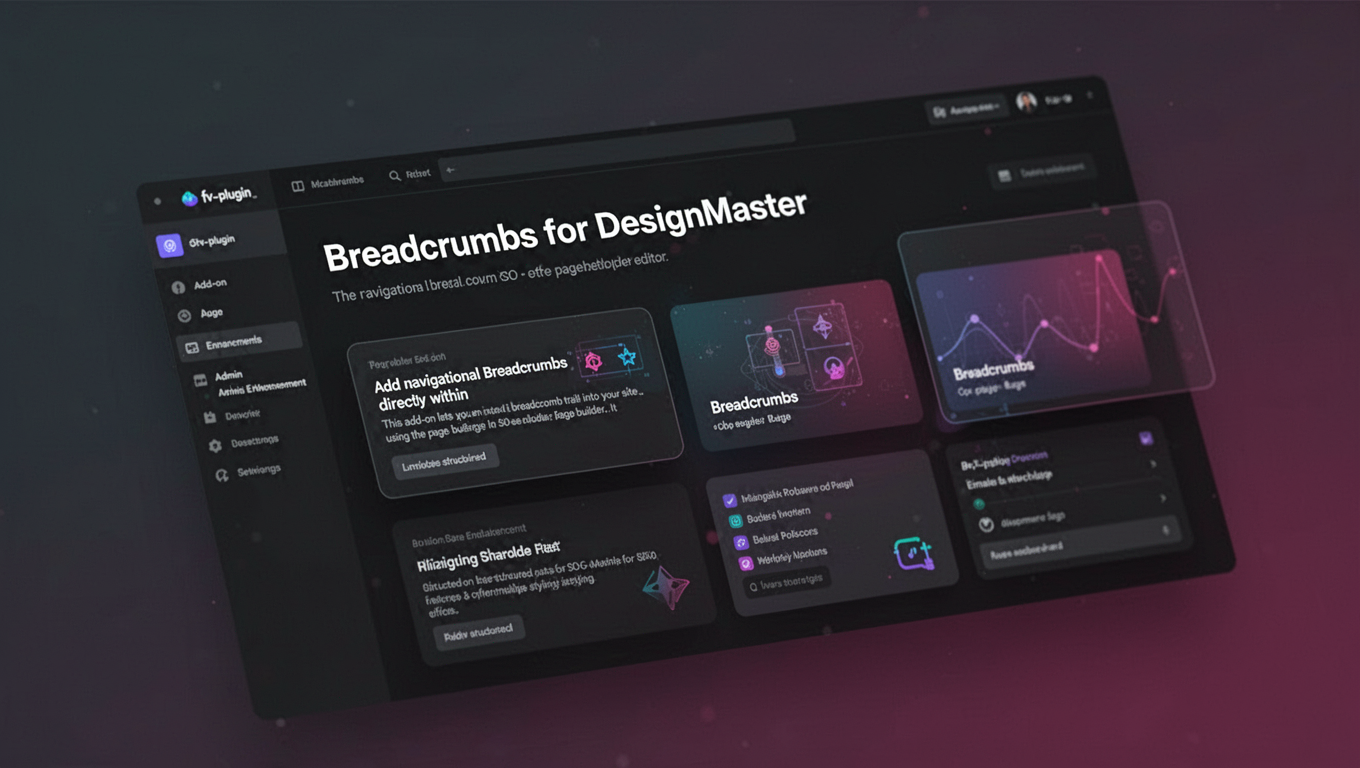 Preview of Breadcrumbs for DesignMaster