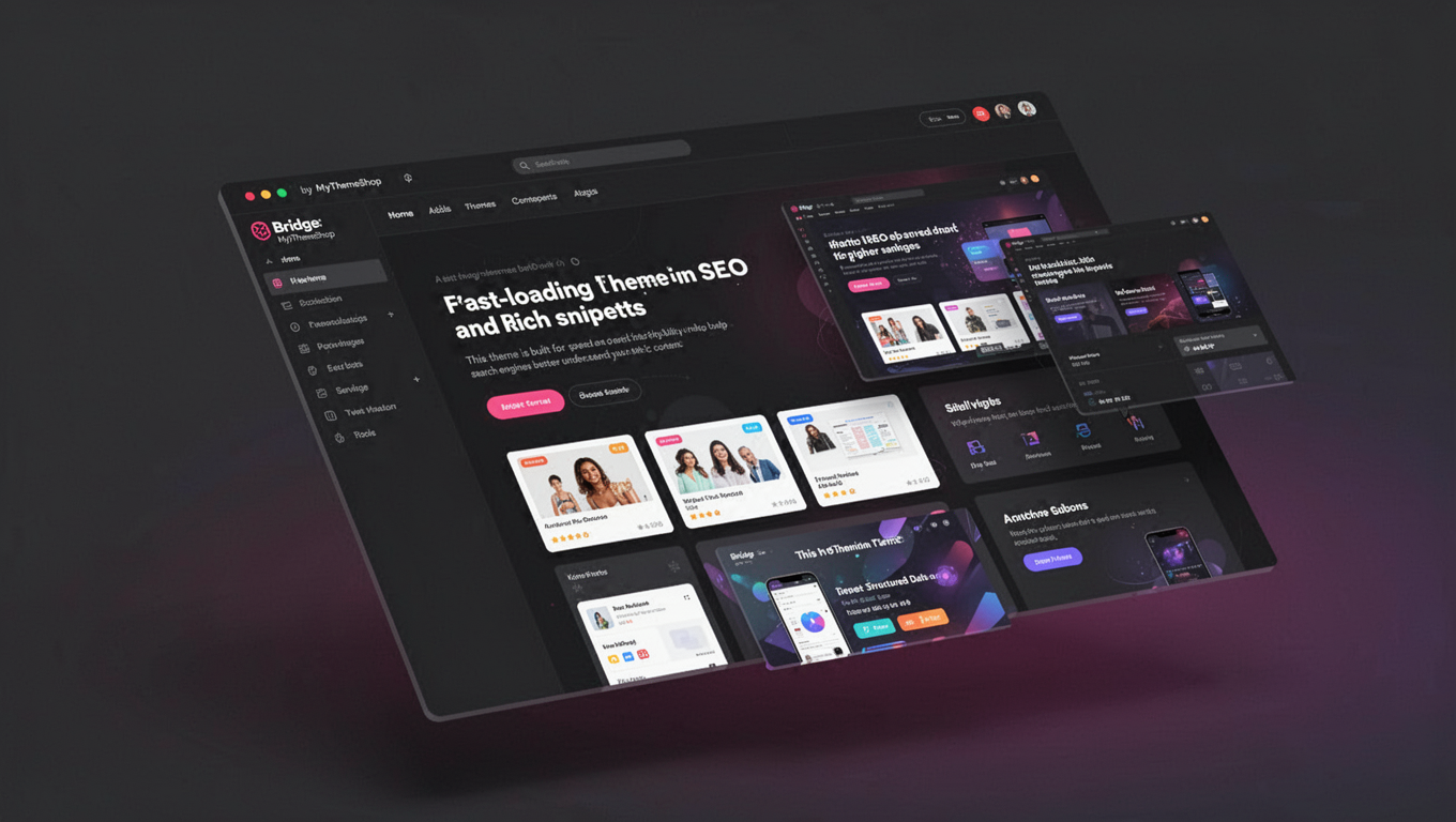 Preview of Bridge by MyThemeShop