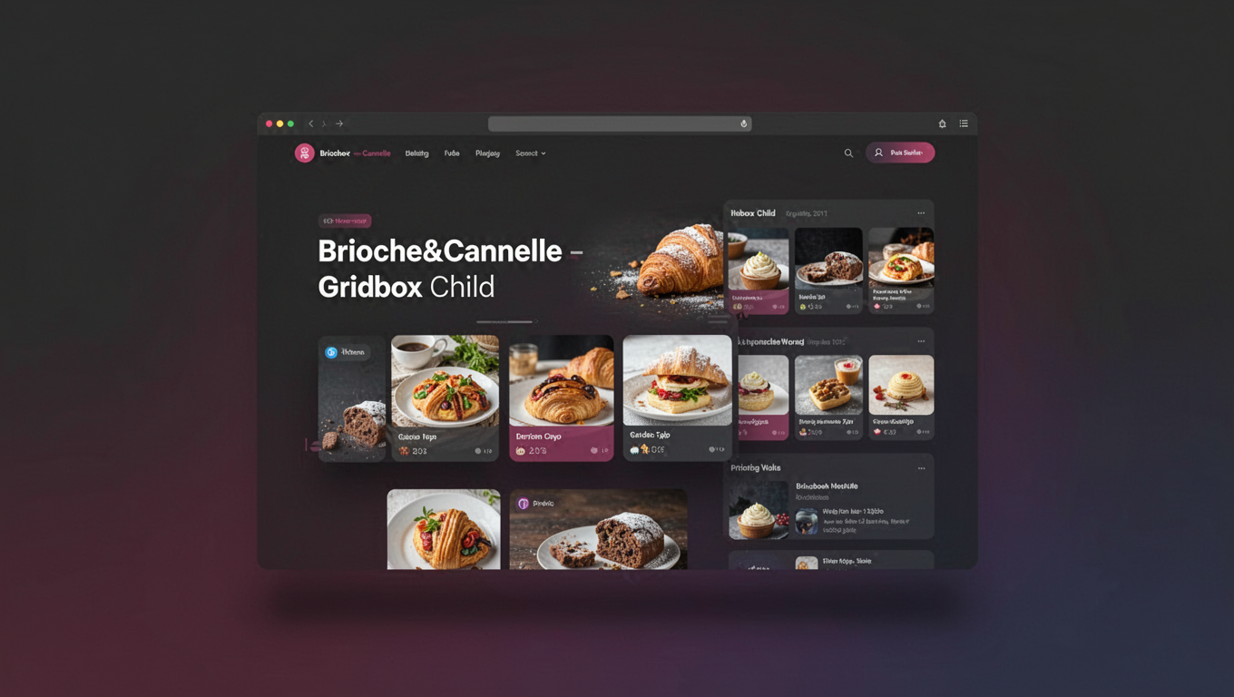 Preview of Brioche&Cannelle - Gridbox Child