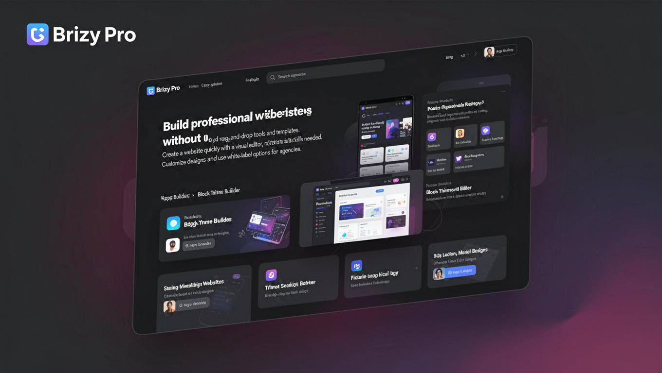 Preview of Brizy Pro