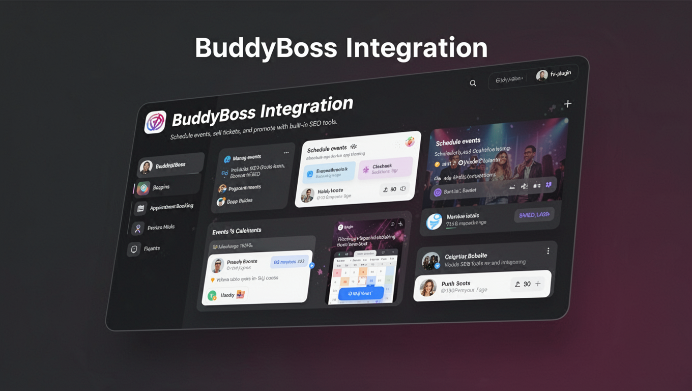 Preview of BuddyBoss Integration