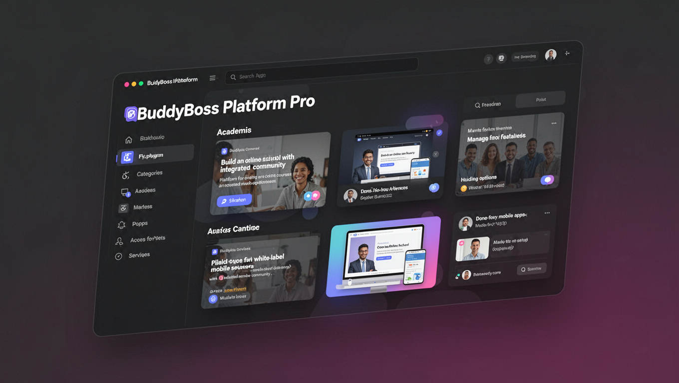 Preview of BuddyBoss Platform Pro