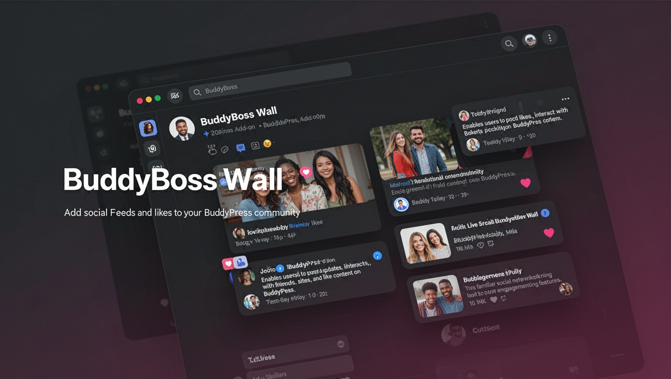 Preview of BuddyBoss Wall
