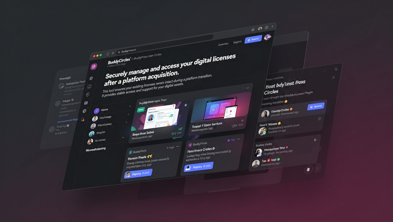 Preview of BuddyCircles :- BuddyPress User Circles