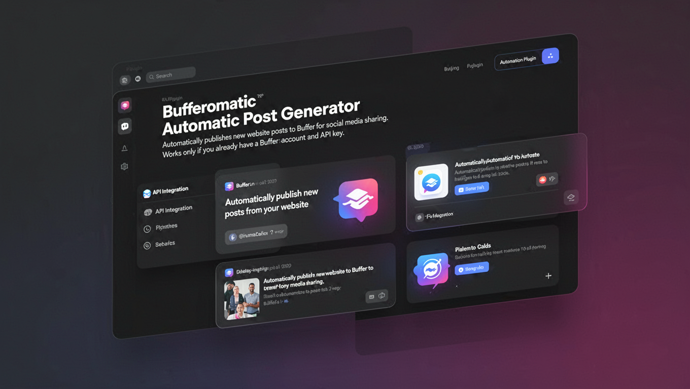 Preview of Bufferomatic Automatic Post Generator