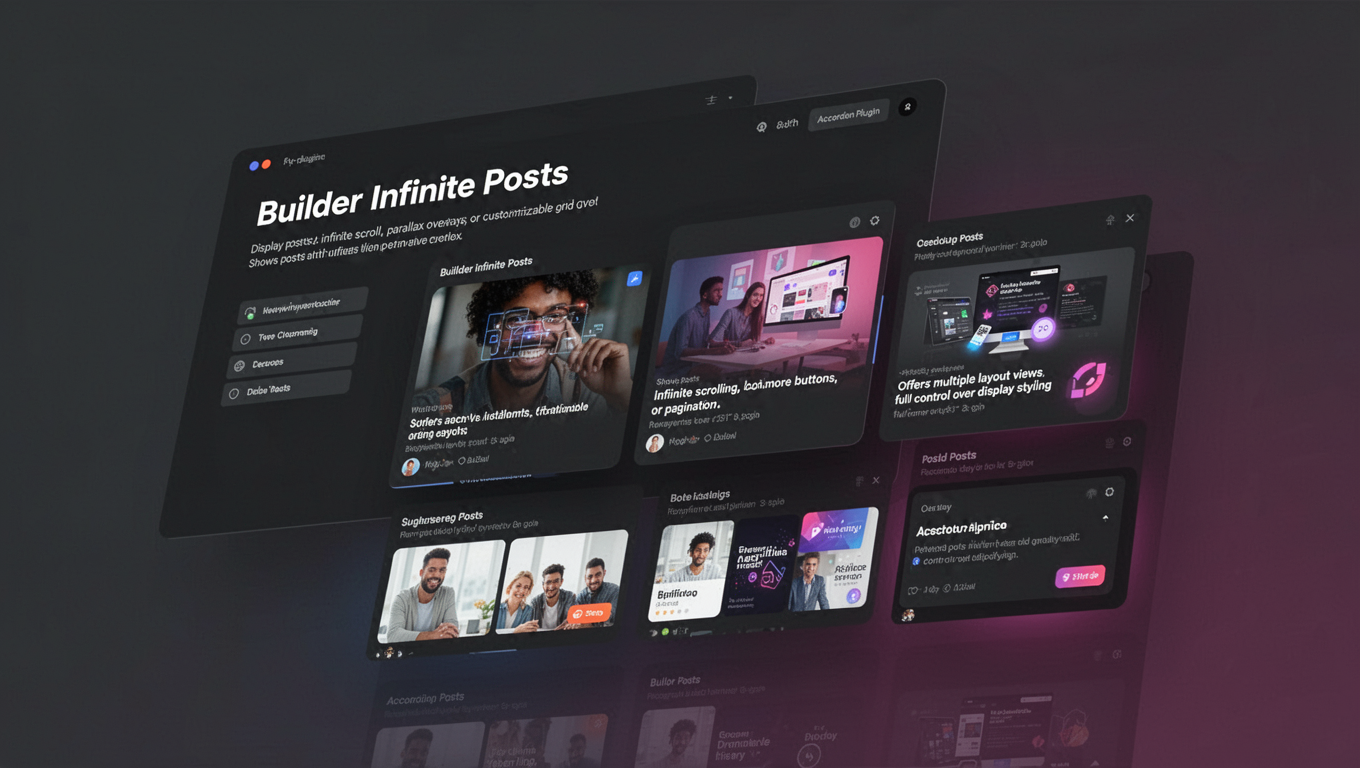 Preview of Builder Infinite Posts