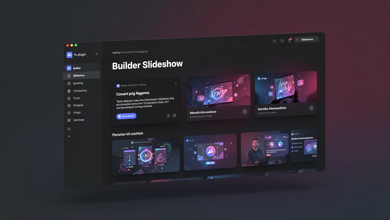 Preview of Builder Slideshow