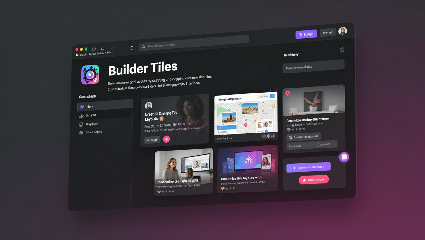 Preview of Builder Tiles