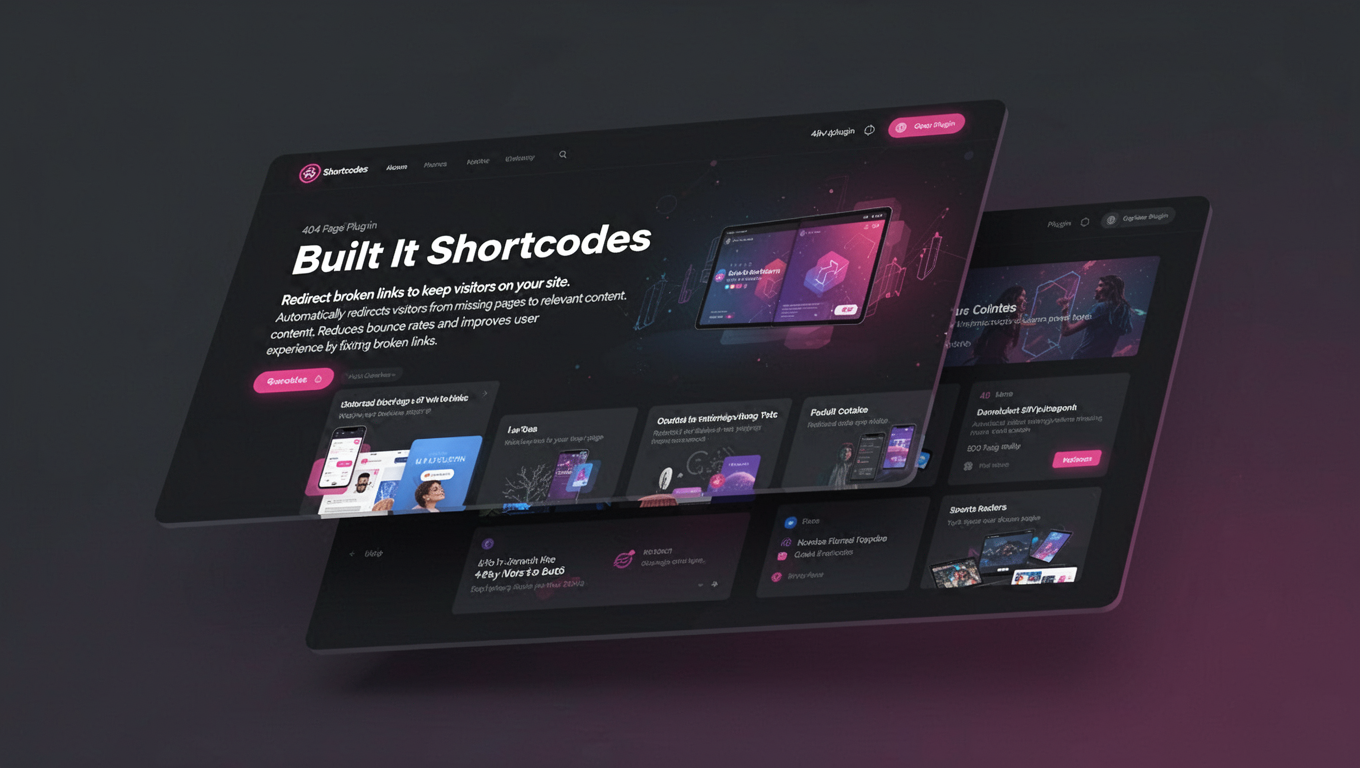Preview of Built It Shortcodes