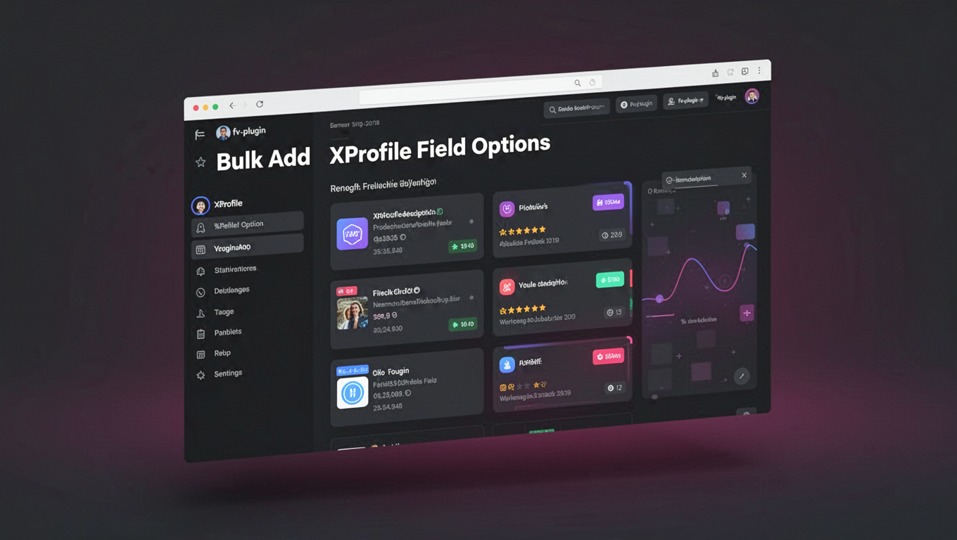 Preview of Bulk Add XProfile Field Options