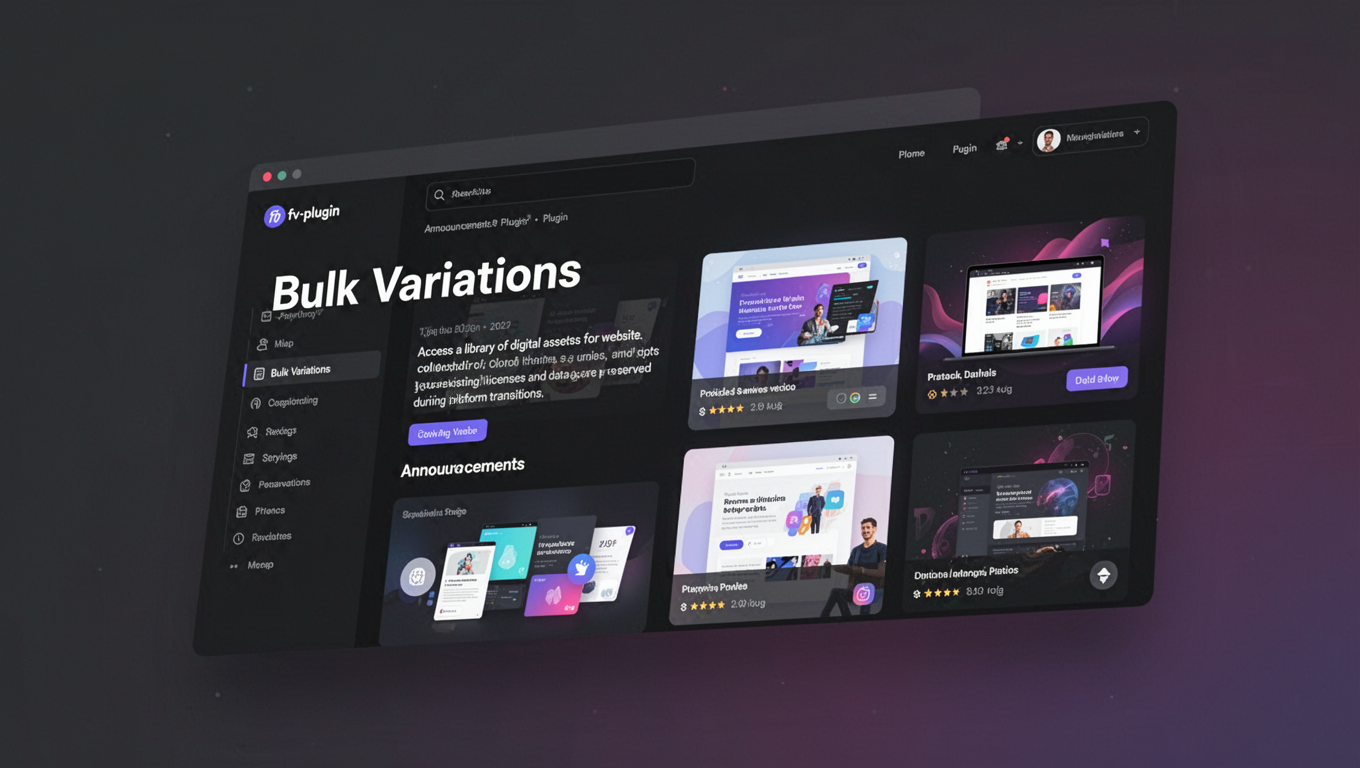 Preview of Bulk Variations