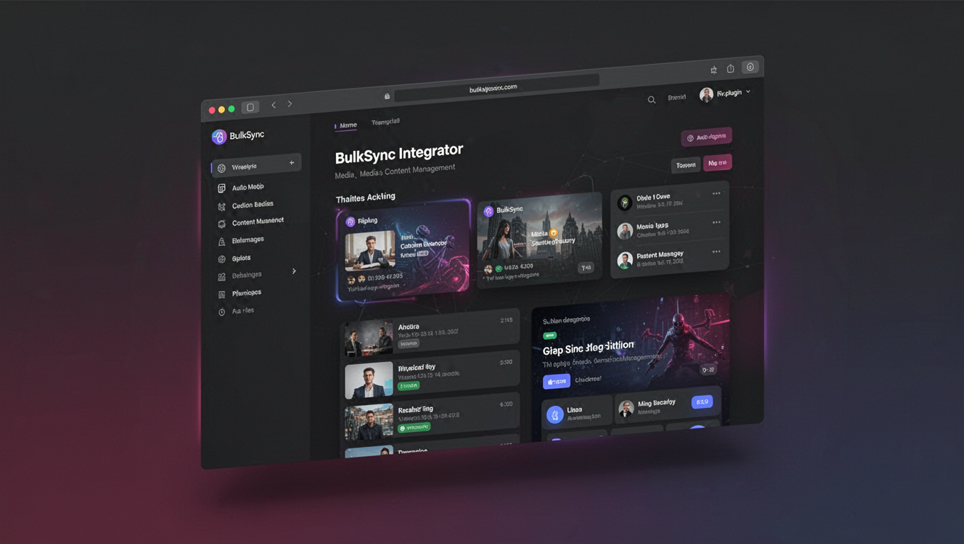 Preview of BulkSync Integrator