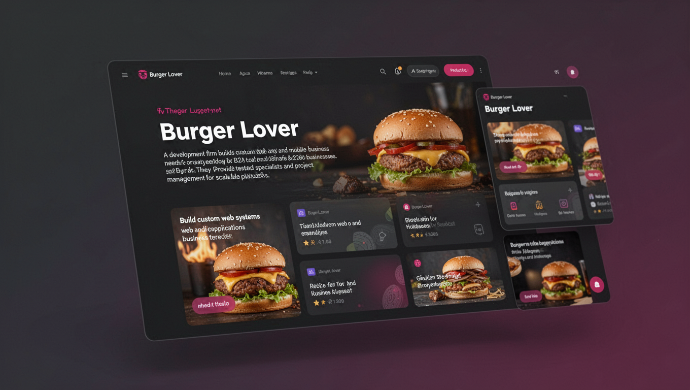 Preview of Burger Lover