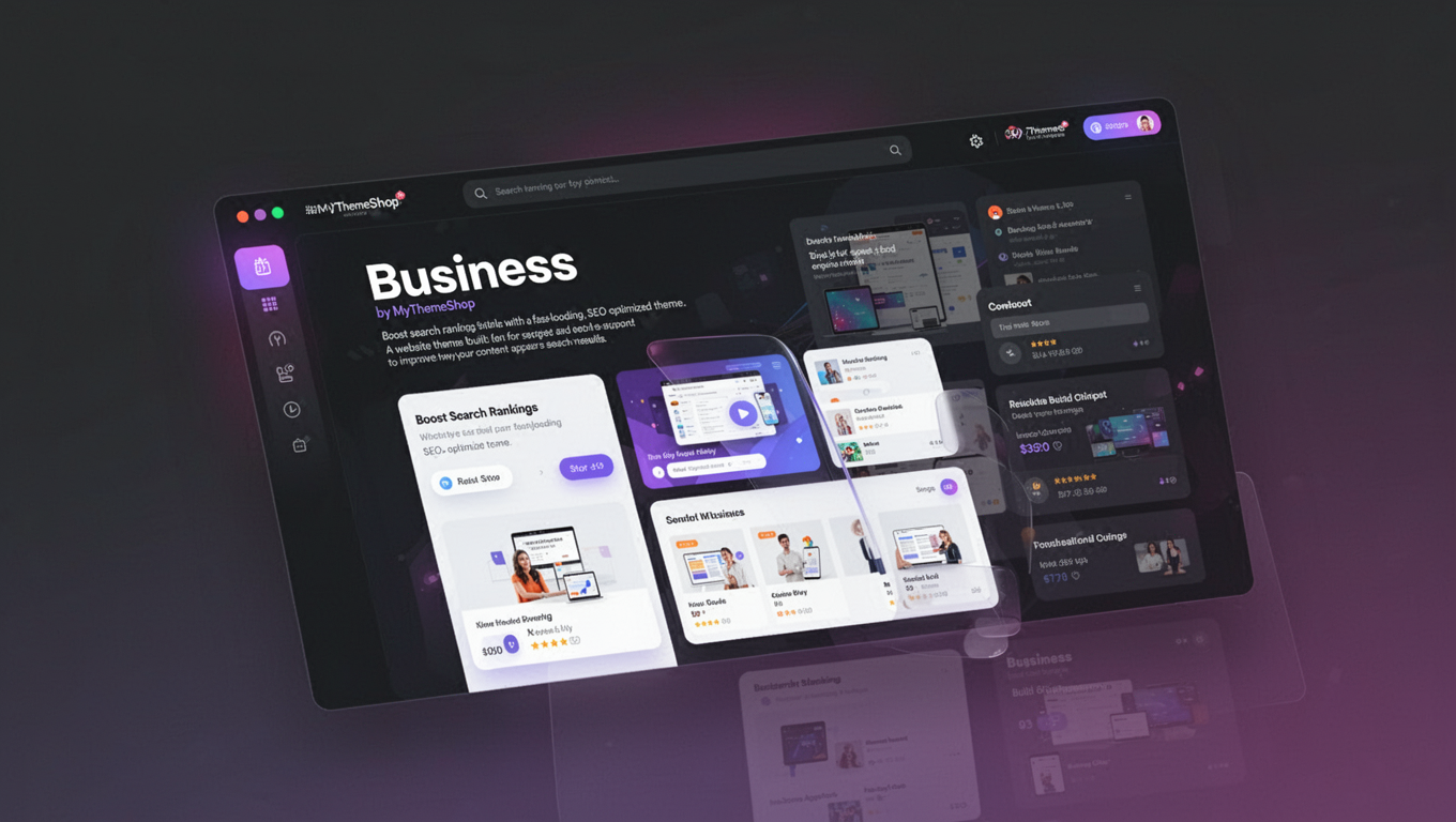Preview of Business by MyThemeShop
