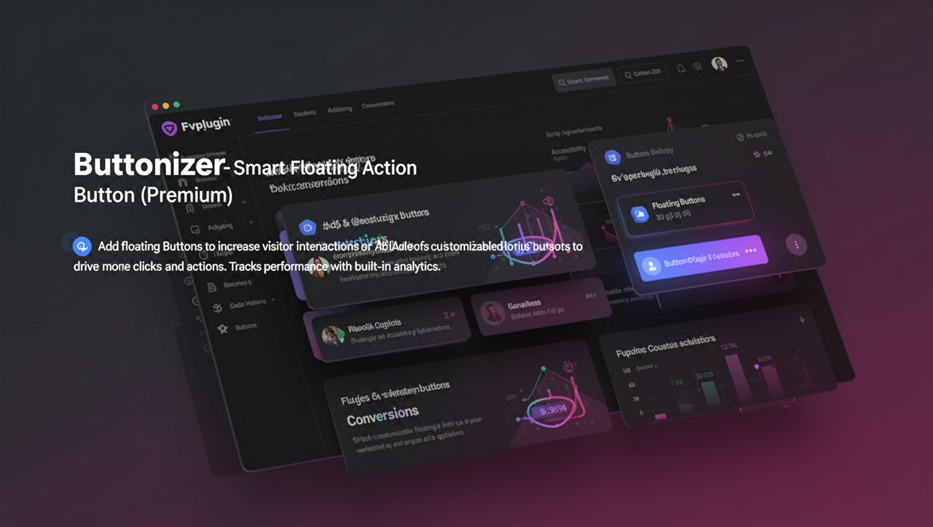 Preview of Buttonizer - Smart Floating Action Button (Premium)