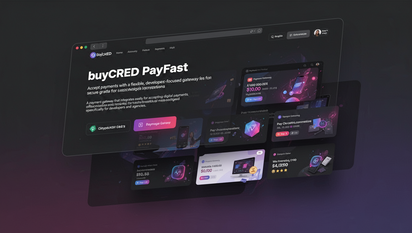 Preview of buyCRED PayFast