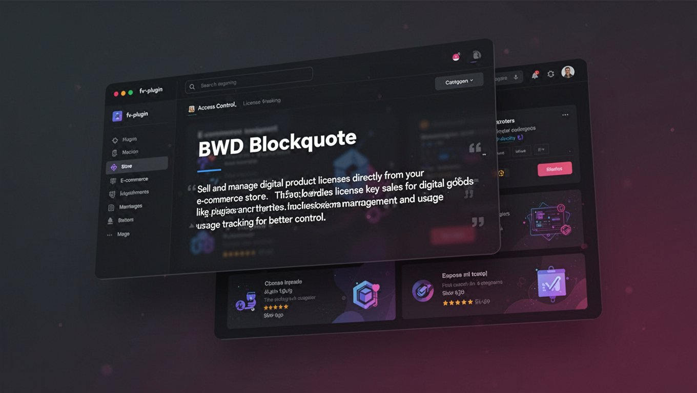 Preview of BWD Blockquote