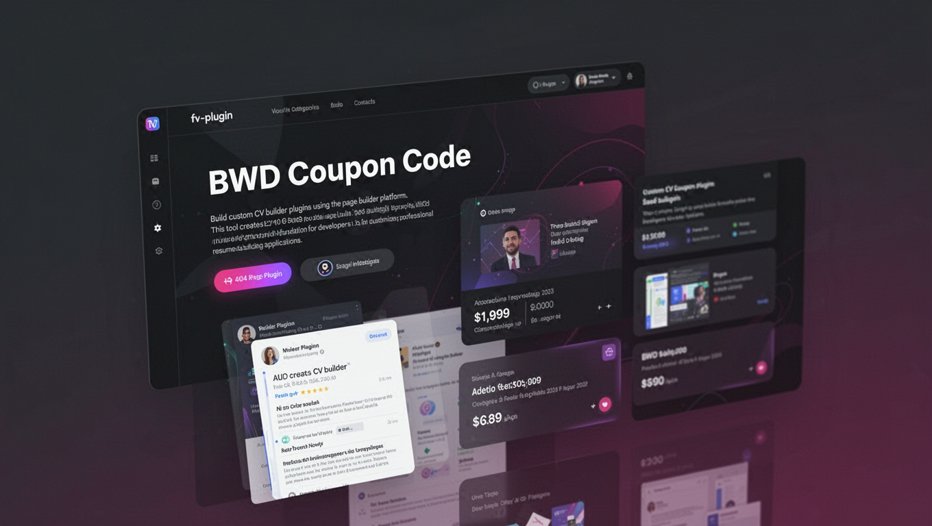 Preview of BWD Coupon Code