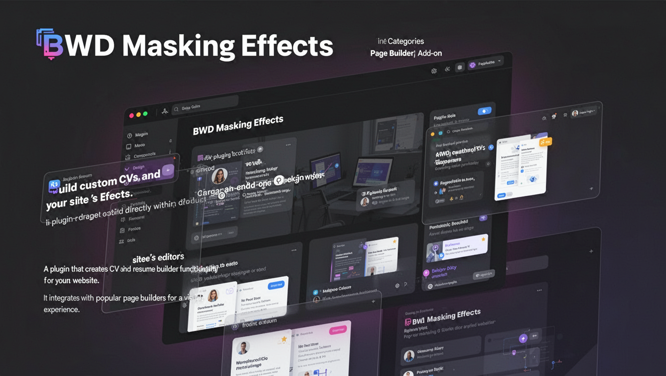 Preview of BWD Masking Effects