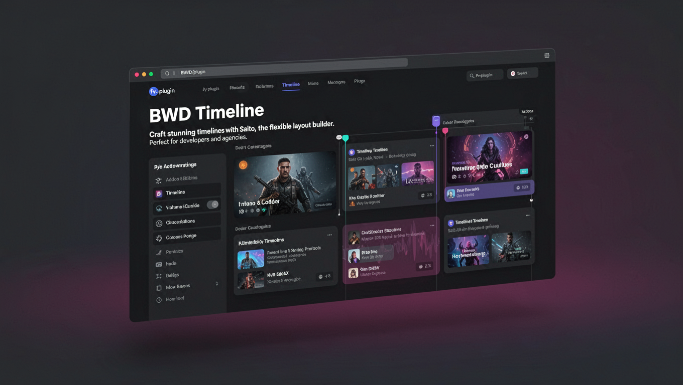 Preview of BWD Timeline
