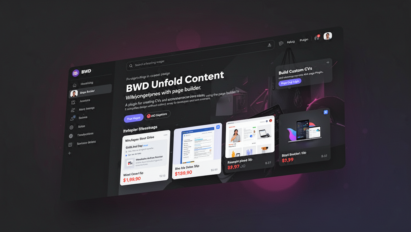 Preview of BWD Unfold Content