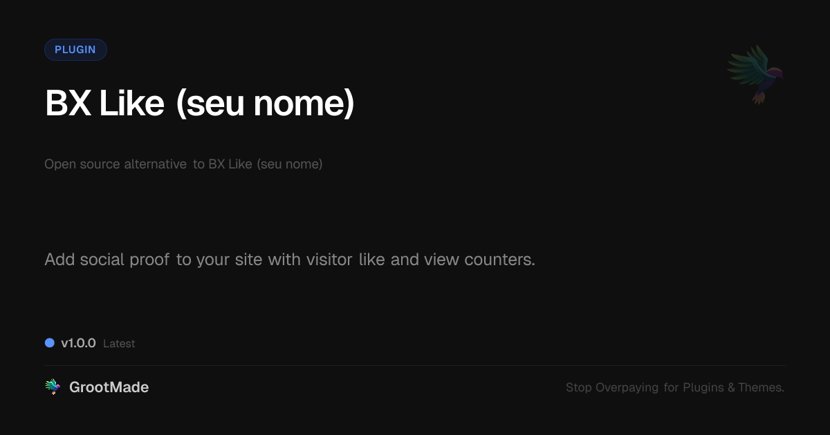 Preview of BX Like (seu nome)