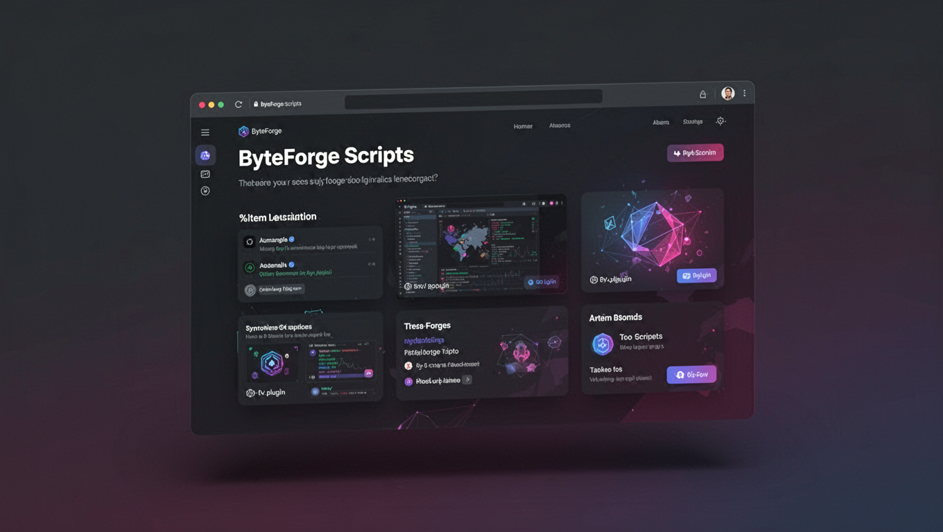 Preview of ByteForge Scripts