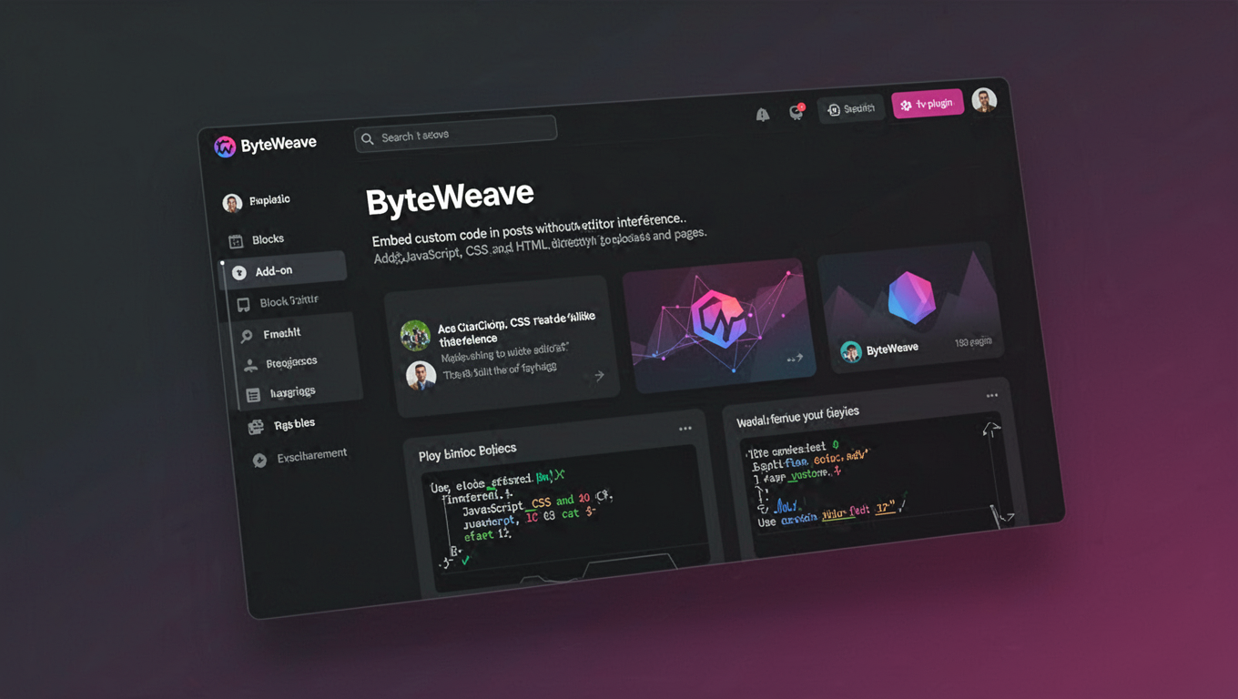Preview of ByteWeave