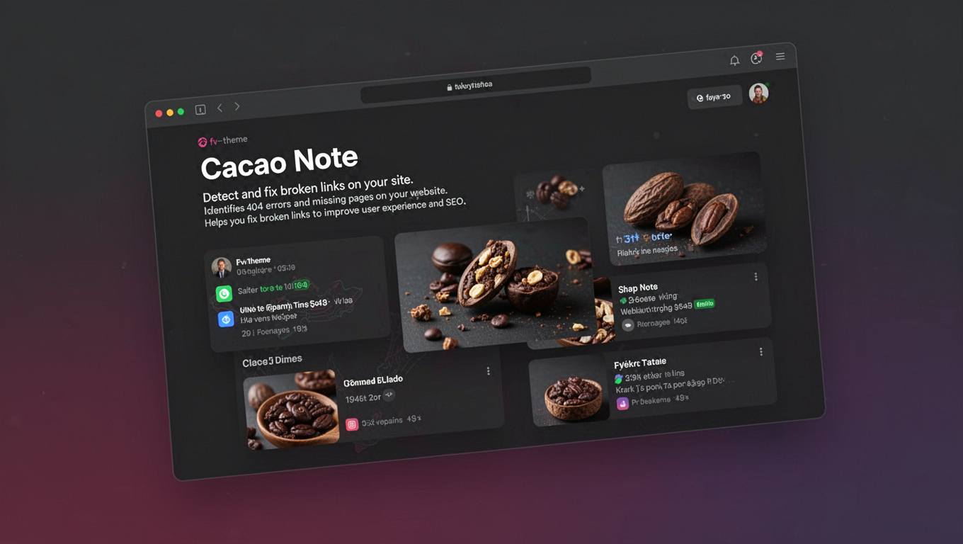 Preview of Cacao Note