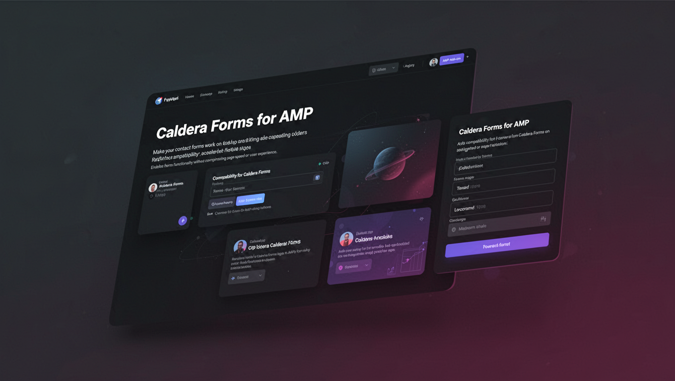 Preview of Caldera Forms for AMP