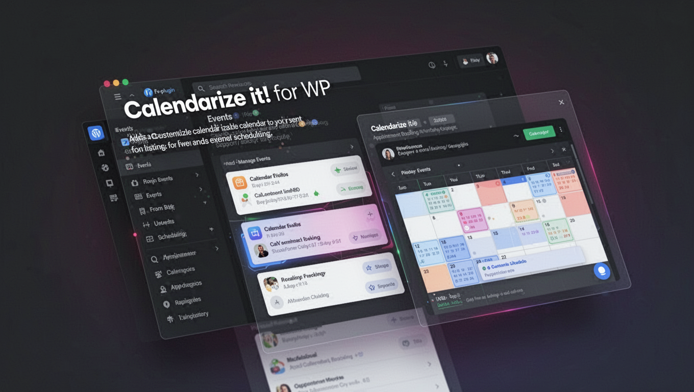Preview of Calendarize it! for WP