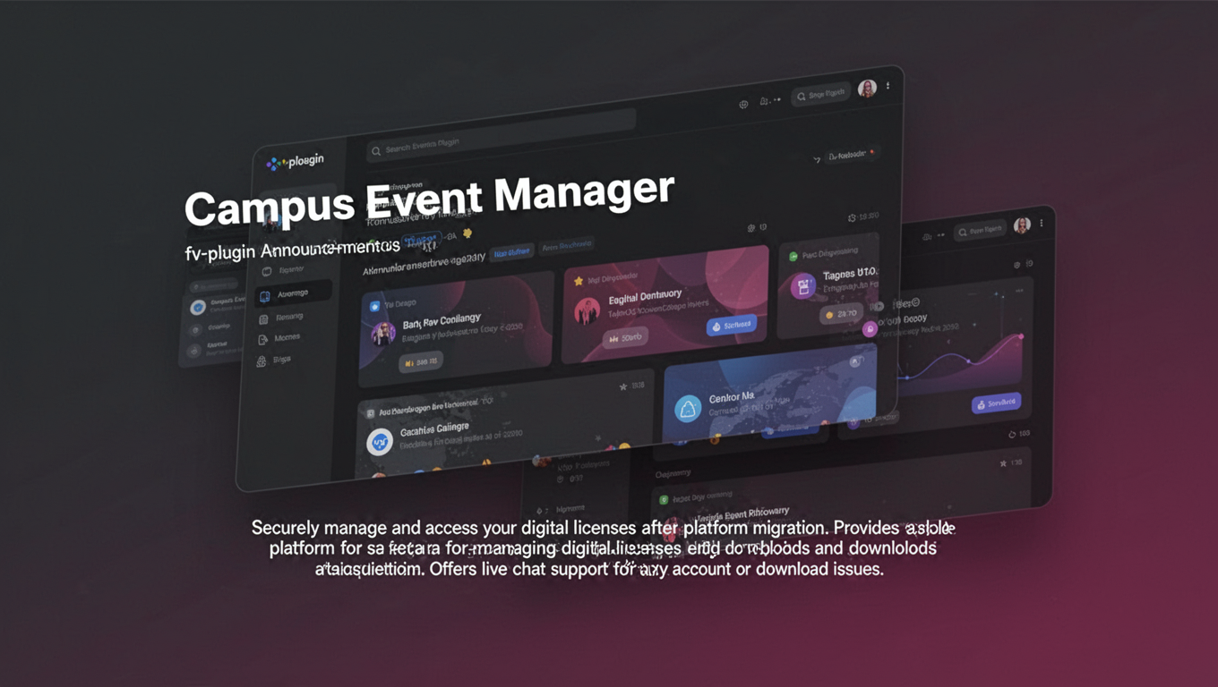 Preview of Campus Event Manager