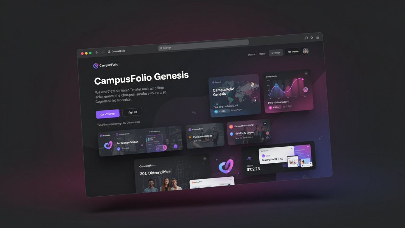 Preview of CampusFolio Genesis