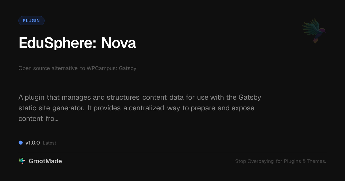 Preview of EduSphere: Nova