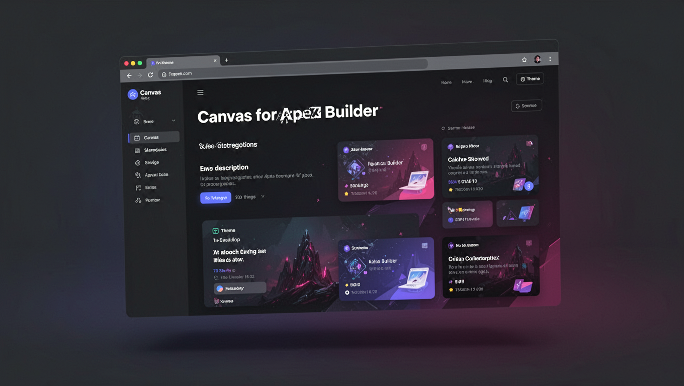 Preview of Canvas for Apex Builder