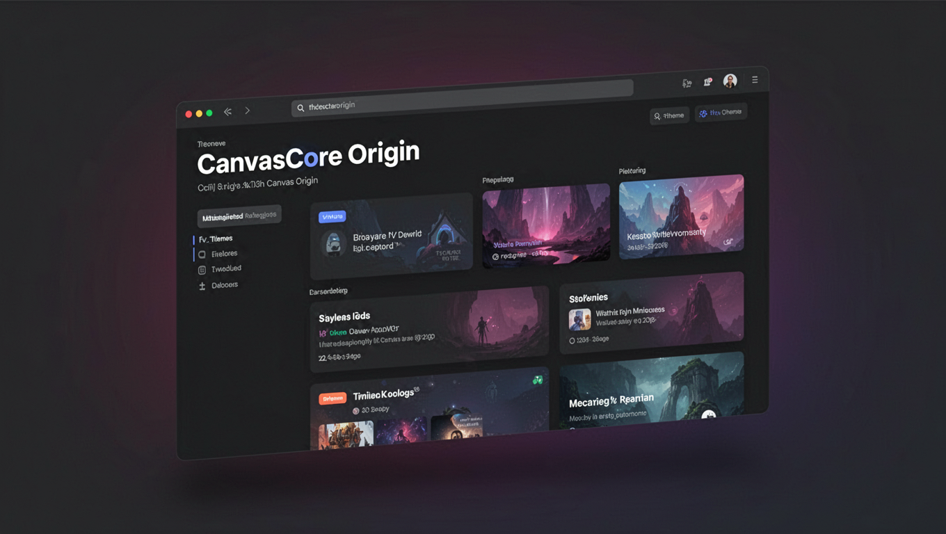 Preview of CanvasCore Origin