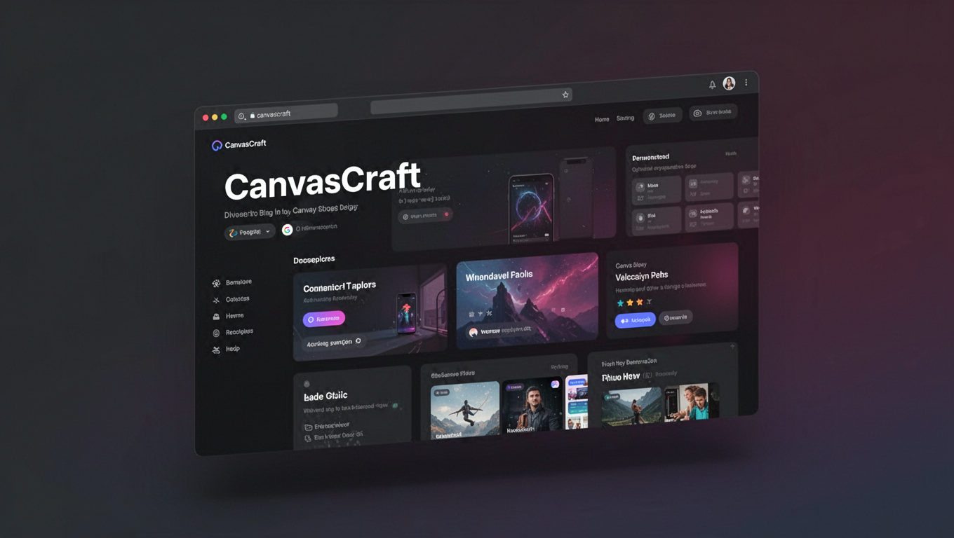 Preview of CanvasCraft