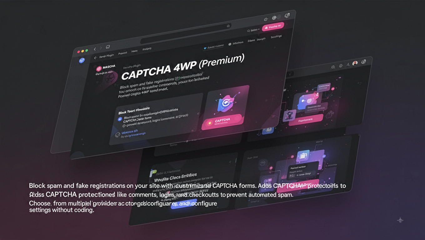 Preview of CAPTCHA 4WP (Premium)