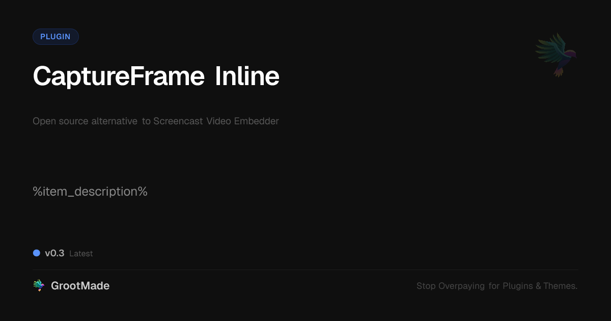 Preview of CaptureFrame Inline