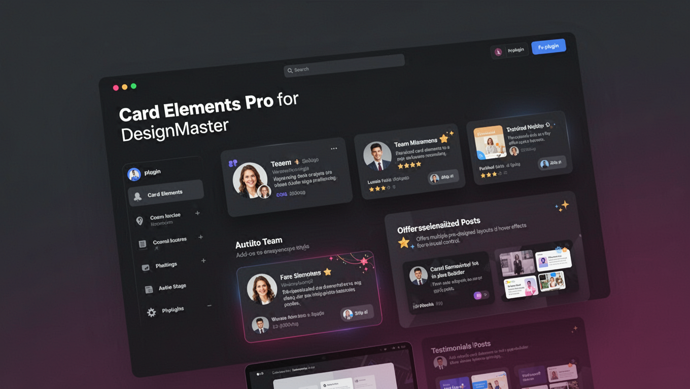 Preview of Card Elements Pro for DesignMaster