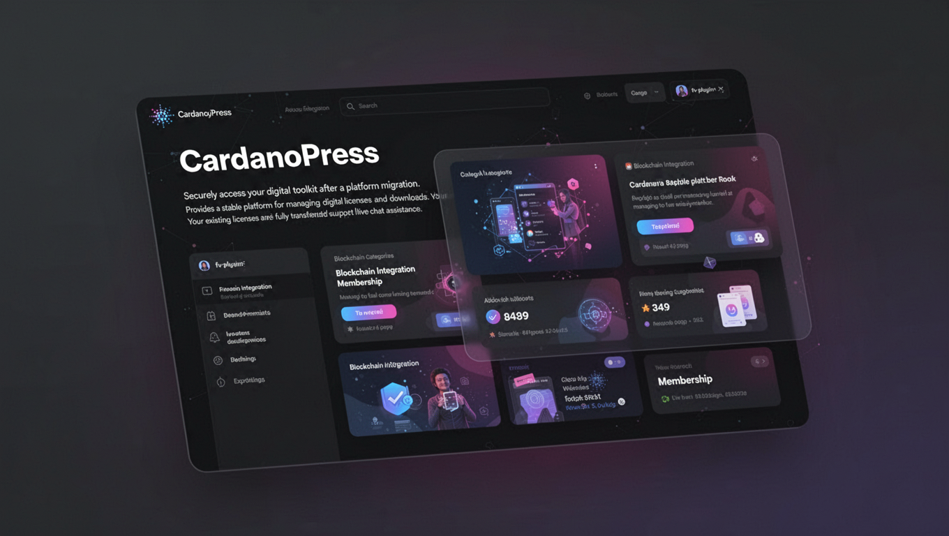 Preview of CardanoPress