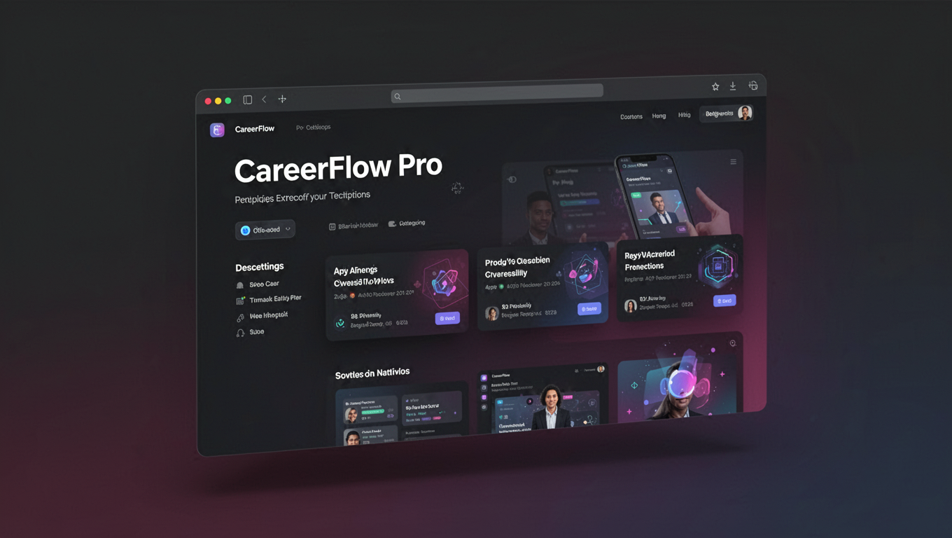 Preview of CareerFlow Pro