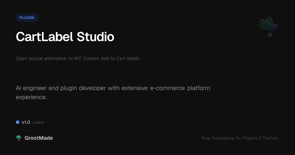 Preview of CartLabel Studio