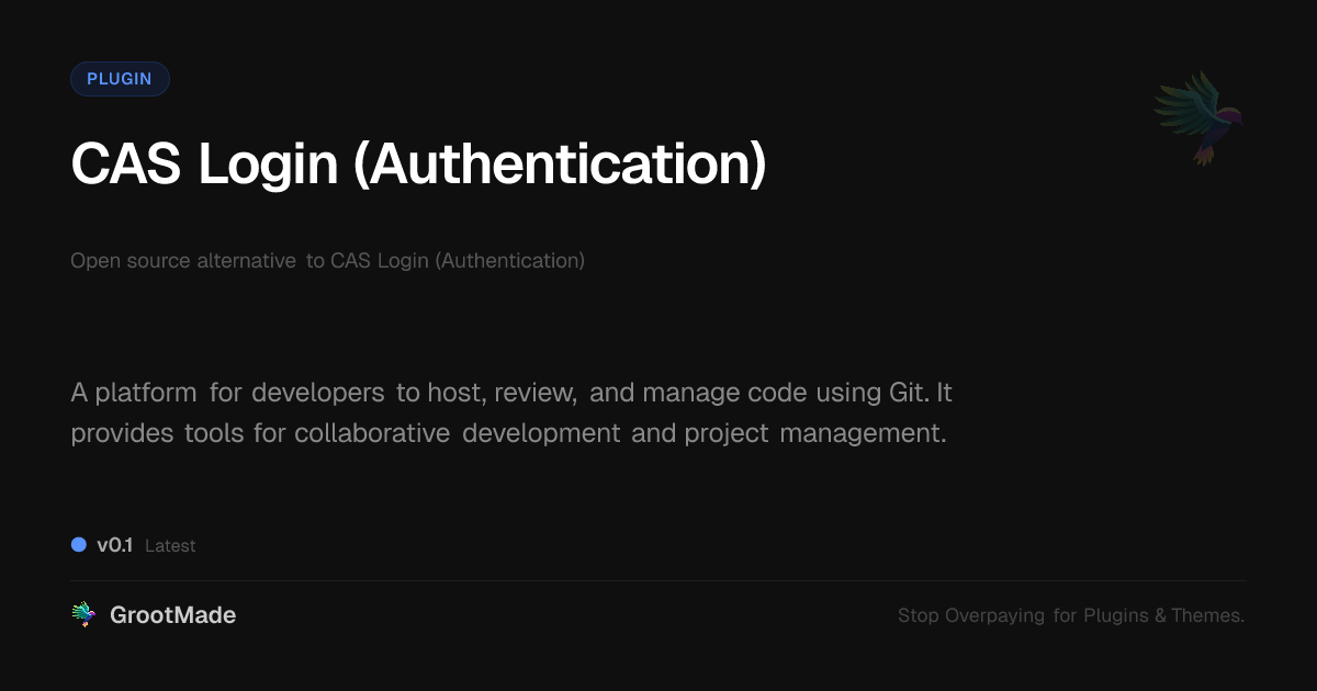 Preview of CAS Login (Authentication)