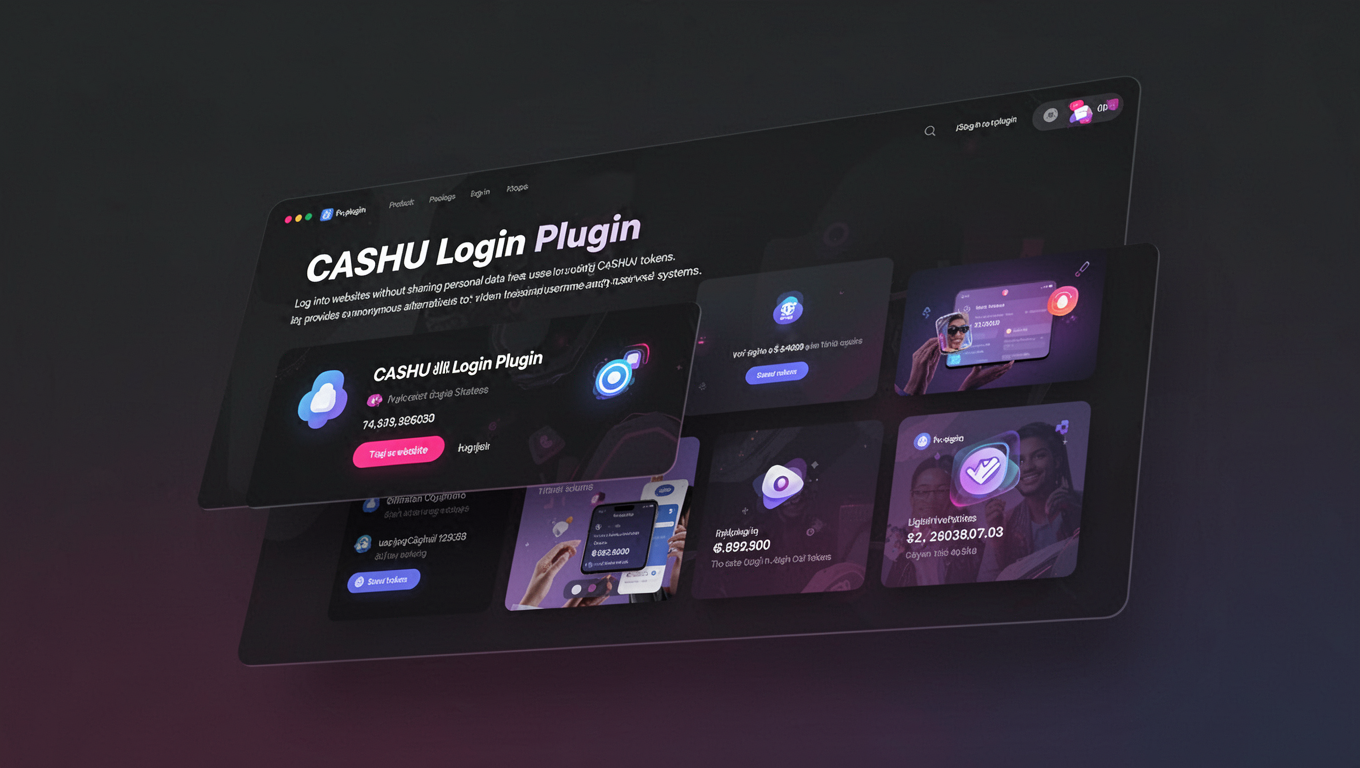 Preview of CASHU Login Plugin