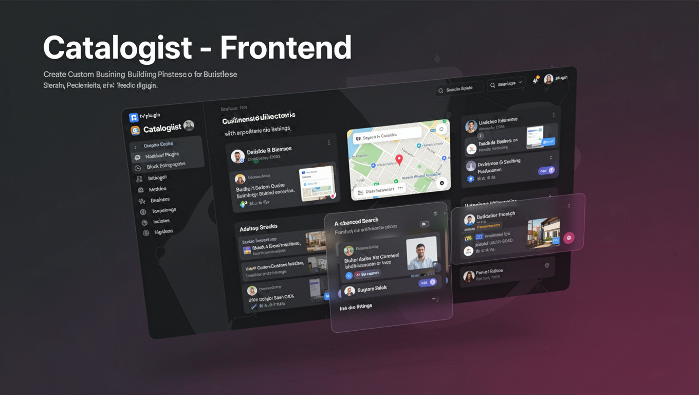 Preview of Catalogist - Frontend