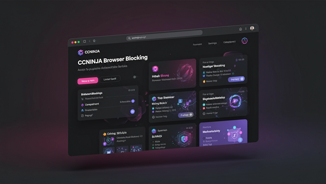 Preview of CCNINJA Browser Blocking