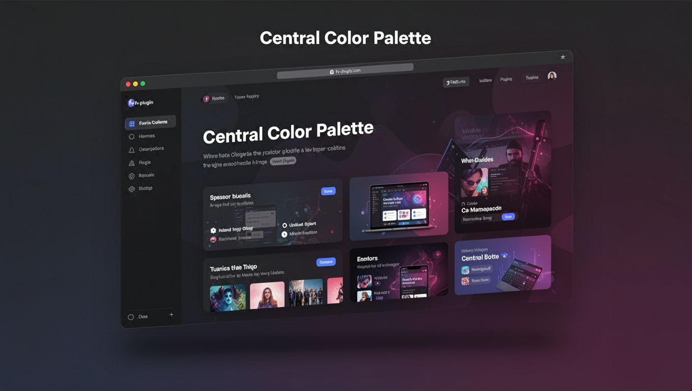 Preview of Central Color Palette